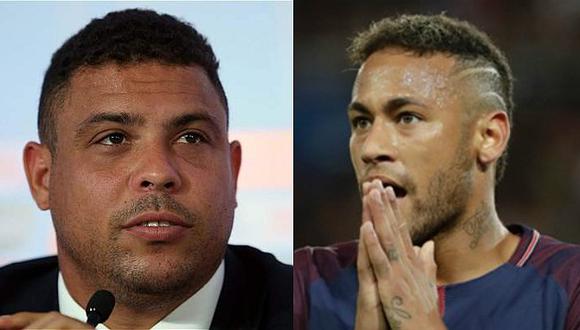 Ronaldo Nazario: "Neymar dio un paso atrás fichando por el PSG"