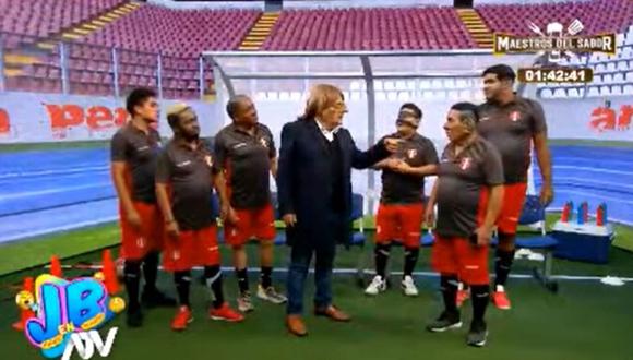 El wasap de JB emitió parodia de la selección peruana. (Foto: Captura ATV)