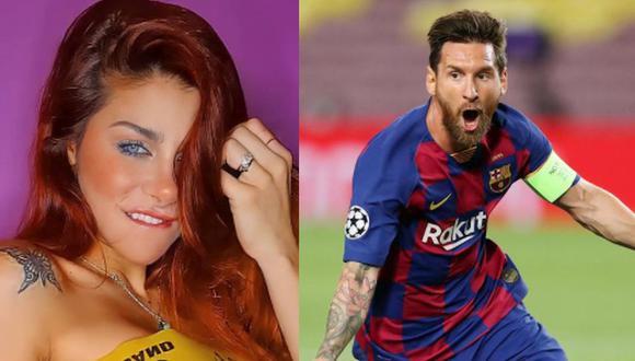 Xoana González contó a Luis Guadalupe detalles desconocidos de su encuentro con Lionel Messi. (Instagram)