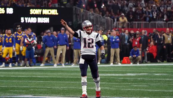Tom Brady anunció su alejamiento de los New England Patriots. (Foto. AFP)