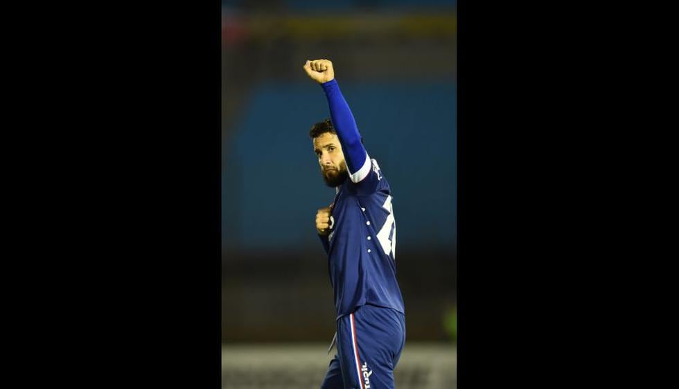 Mauricio Victorino (Universidad de Chile) jugó este año en Danubio. (Foto: AFP)
