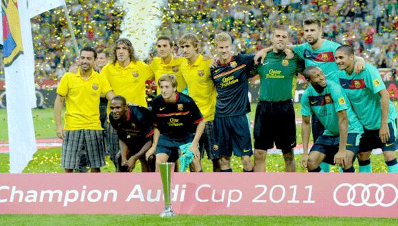Barcelona gana la Audi Cup en Alemania