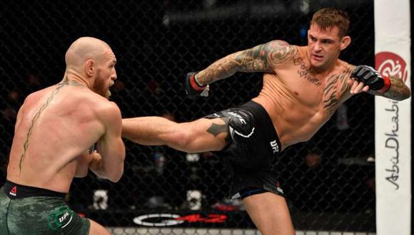 Conor McGregor insinúa un tercer enfrentamiento contra Dustin Poirier. (Foto: UFC)