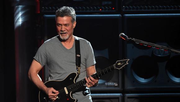 Eddie Van Halen fallece a los 65 años.(Foto: Ethan Miller / AFP)