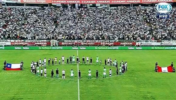 Alianza Lima y Colo Colo se unen y rinden homenaje a los fallecidos del Fokker