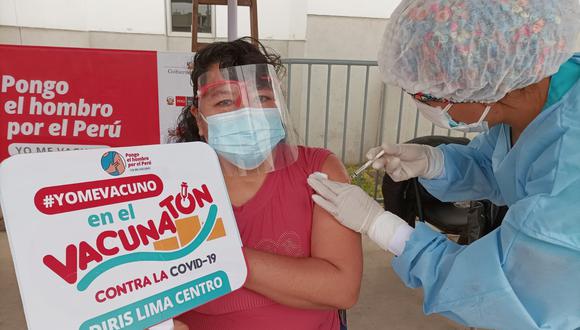Para la vacuntón se contó con el apoyo de 887 brigadas que trabajaron 36 horas ininterrumpidas. Foto: Diris Lima Centro