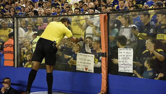 Haro sobre gesto a niño de Boca Juniors: "Me tuve que poner fuerte para no llorar"