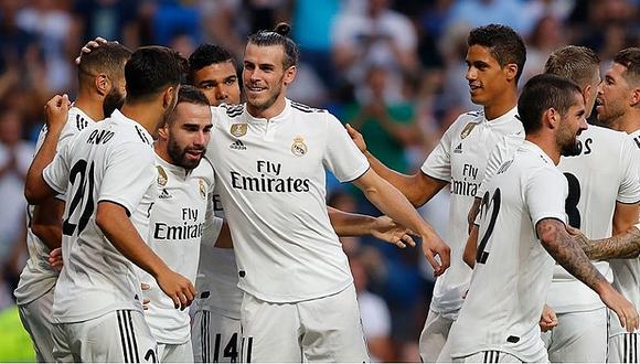 Real Madrid venció 3-1 a Milán y se quedó con el Trofeo Santiago Bernabéu
