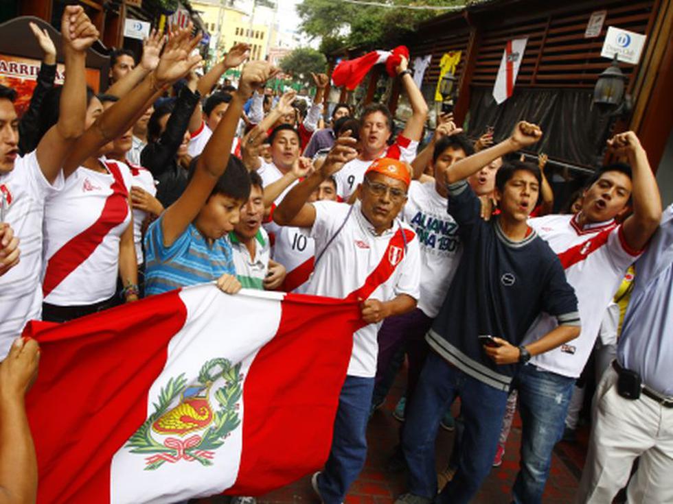 Copa América 2015: así se vivió el pase a cuartos en las calles de Lima [FOTOS]