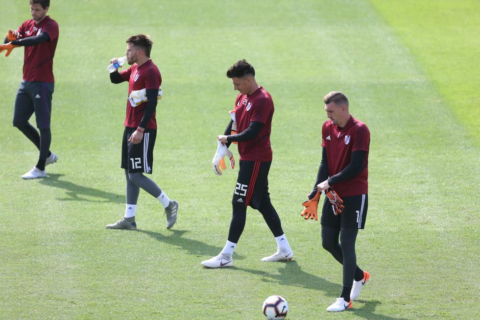Entrenamiento de River Plate en Estadio de Alianza Lima. (Fotos: Violeta Ayasta / GEC)