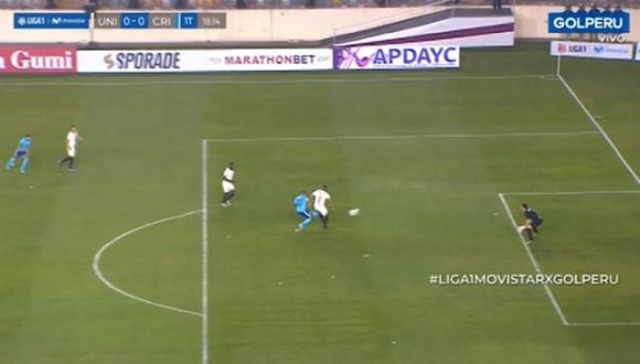 Universitario - Sporting Cristal | Palacios tuvo el primero pero Carvallo salvó a los cremas | VIDEO