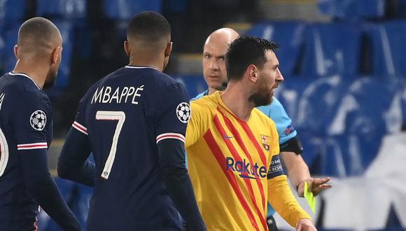 Mbappé anotó cuatro goles en la serie 5-2 de PSG vs. Barcelona. (Foto: AFP)