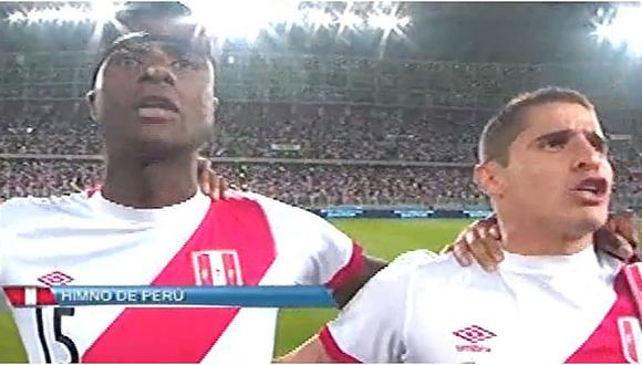 Perú vs. Brasil: así se vivió la entonación del himno nacional [VIDEO]