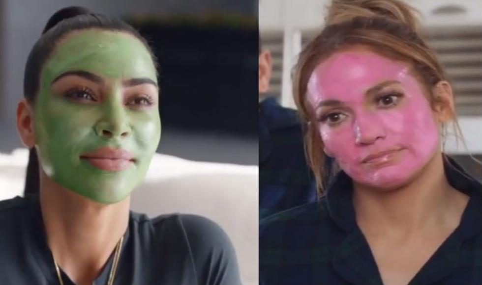 Jennifer Lopez y Kim Kardashian protagonizan comercial para Facebook Portal (Fotos: Instagram)