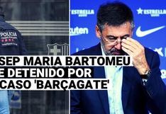 Barcelona: Bartomeu fue detenido por el caso denominado Barçagate