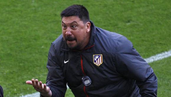 Germán Burgos tendrá su primera experiencia como entrenador principal tras su salida de Atlético de Madrid. (Foto: AFP)