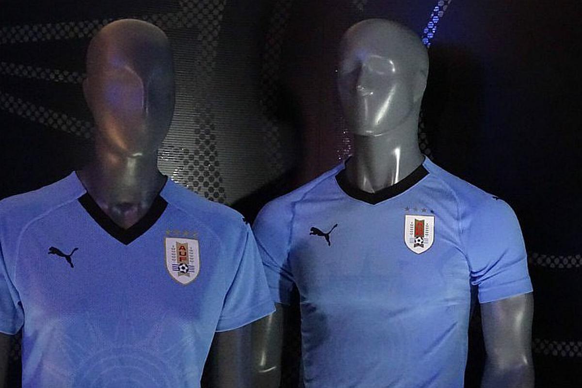 Rusia Selección de Uruguay dio a conocer camiseta para Mundial | INTERNACIONAL EL BOCÓN