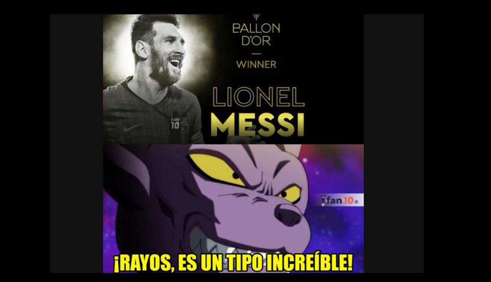 Messi y Cristiano, protagonistas: los mejores memes de la ceremonia del Balón de Oro 2019. (Facebook)