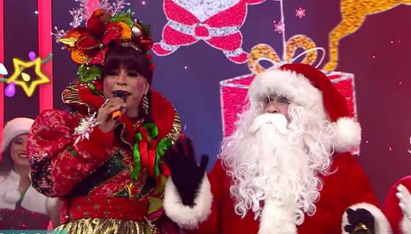 Grandes talentos de la industria musical formarán parte del especial navideño de la ‘Chola Chabuca’. (Foto: captura América TV)