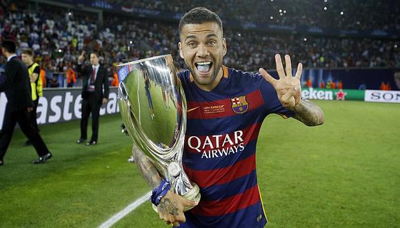 Dani Alves se 'regaló' al Barcelona pero disparó contra los dirigentes