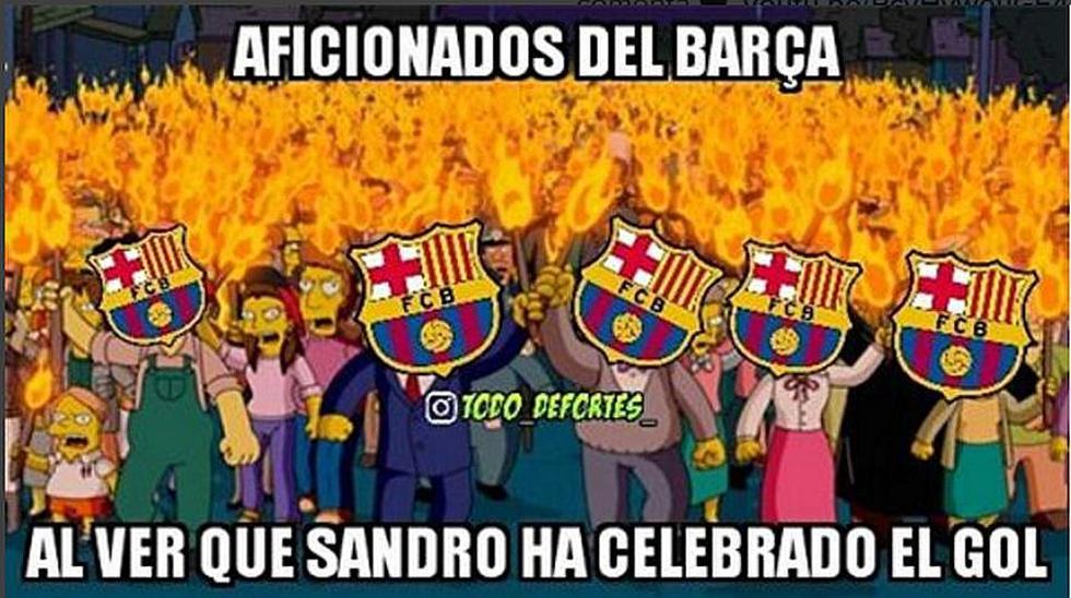 Los memes que dejaron la derrota del Barcelona