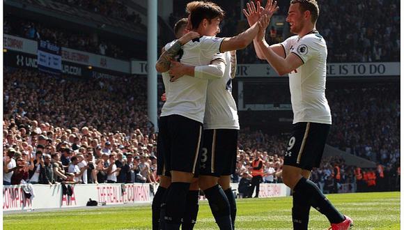 Tottenham Hotspur golea y le pone suspenso a la Premier League [VIDEO]