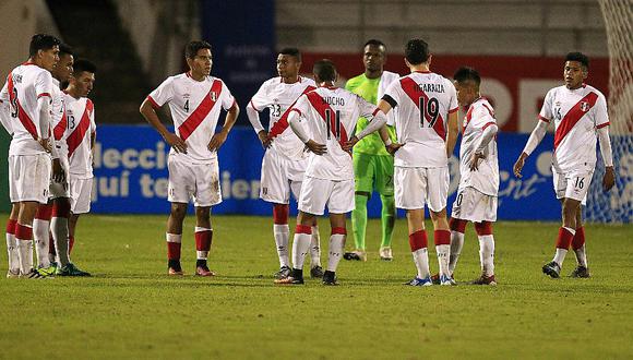 Selección peruana sub 20 cae con Uruguay y se despide del Sudamericano