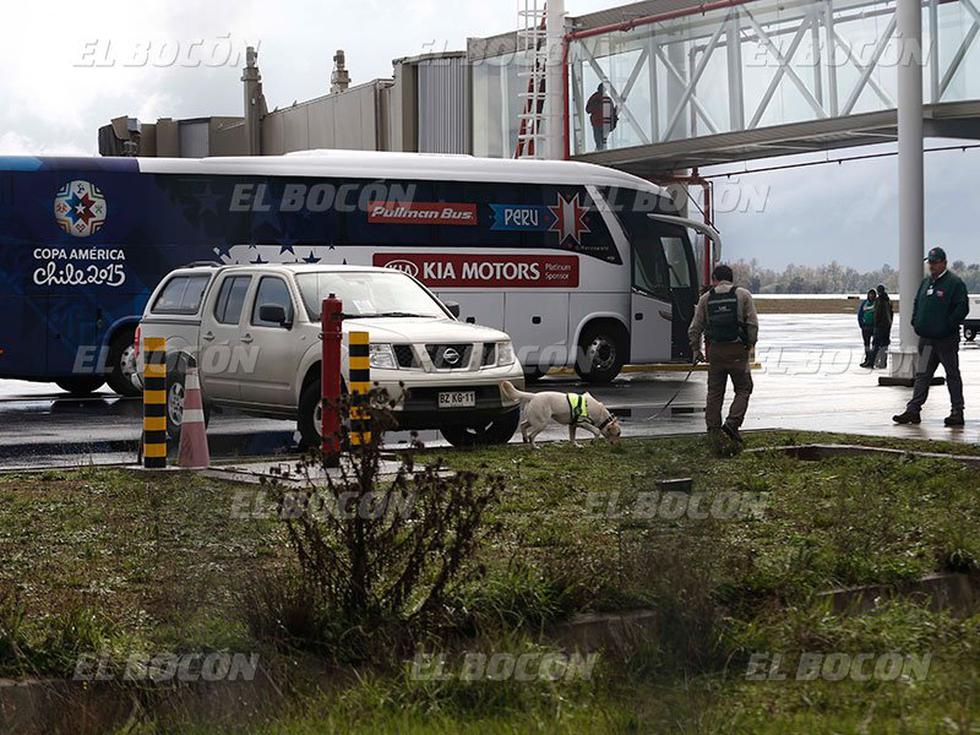 Copa América 2015: Doblan seguridad en Temuco a la Selección Peruana 