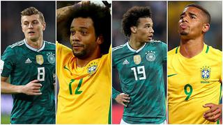 Alemania vs. Brasil: alineaciones confirmadas para el ''duelo de revancha'' 