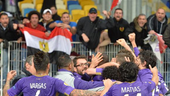 Europa League: Con gol de Juan Vargas, Fiorentina avanza a las semifinales [VIDEO]