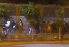 Universitario vs. Vallejo EN VIVO: tribuna norte cerró sus puertas debido a pelea entre barristas | VIDEO