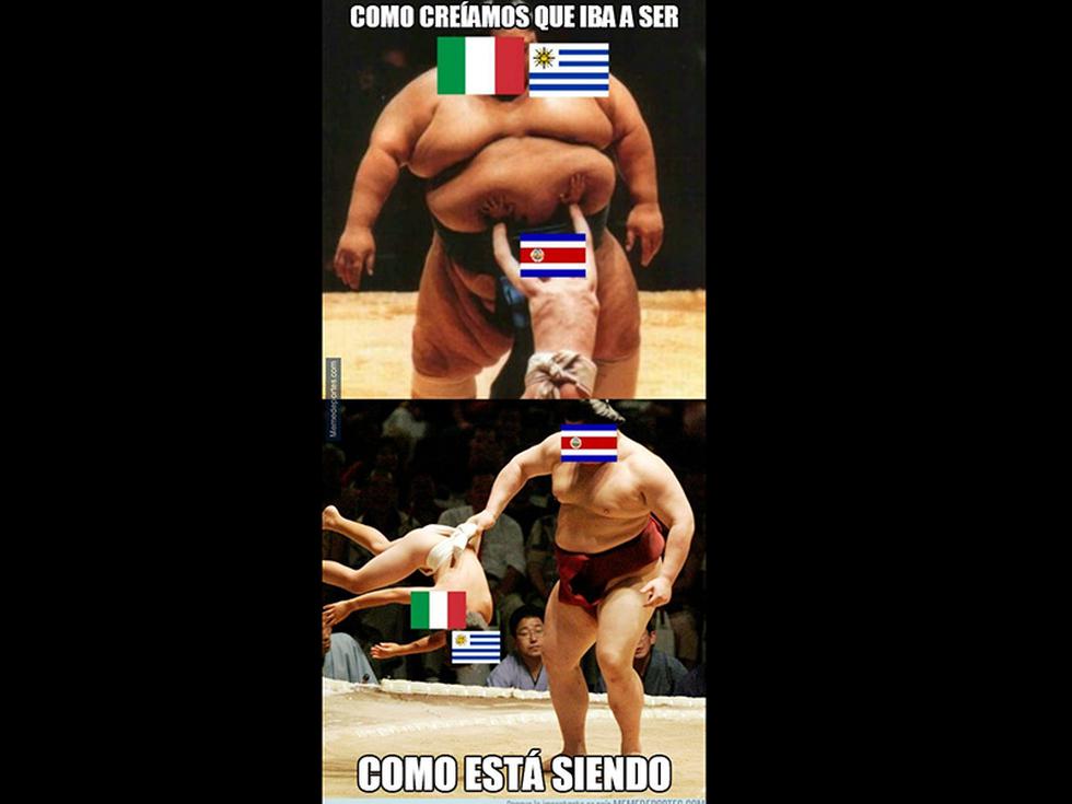 Los memes tras el triunfo de Costa Rica sobre Italia [FOTOS]