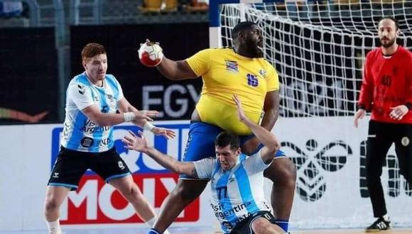 Gauthier Mvumbi es sensación en Mundial de Handball (Foto: Teller Report)