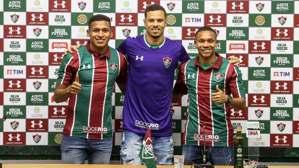 Pacheco podría tener su estreno con Fluminense el próximo domingo, cuando su nuevo equipo enfrente al Botafogo de Alexander Lecaros, exGarcilaso, por el Torneo Carioca. (Fotos: Fluminense)