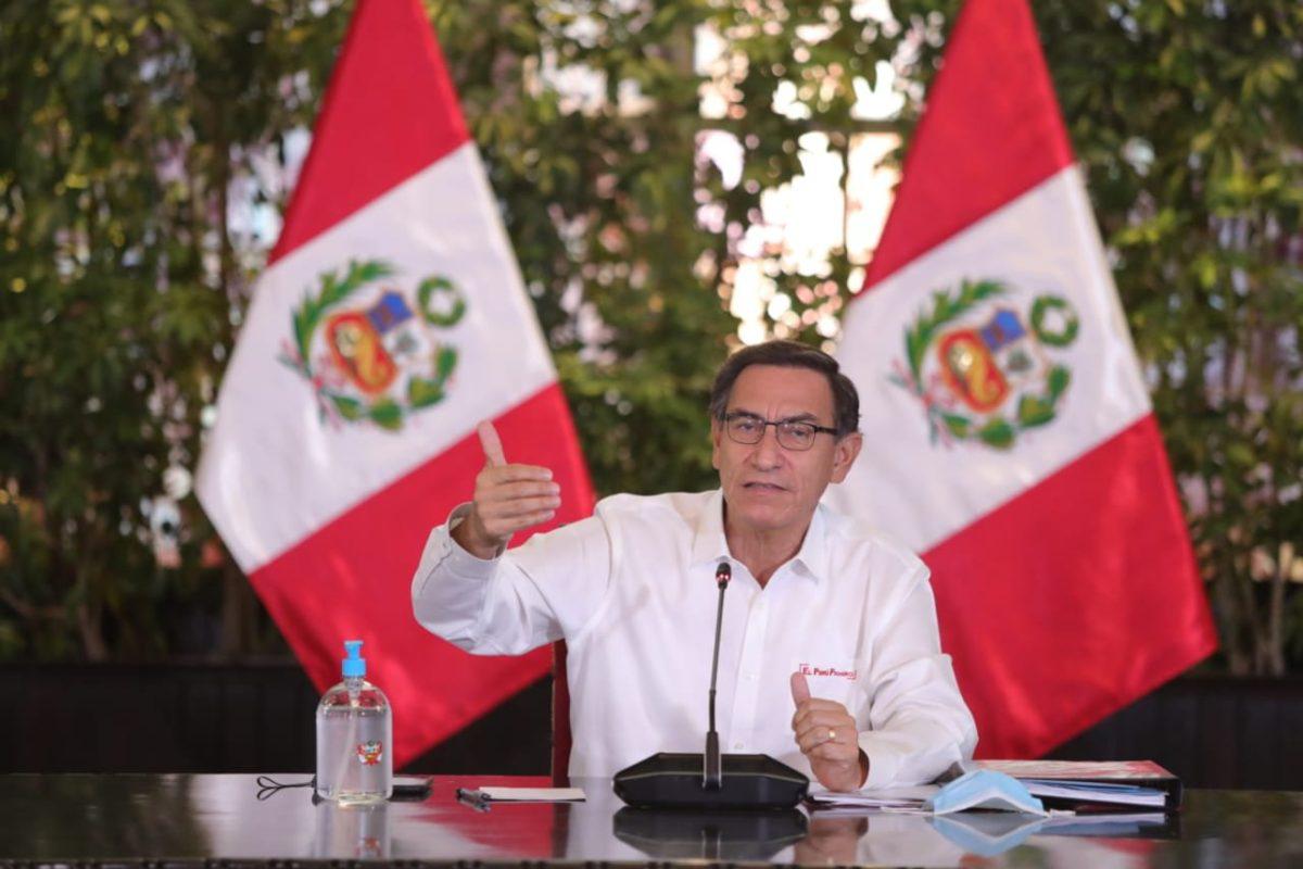 Martín Vizcarra se pronunció en el día 45 del estado de emergencia