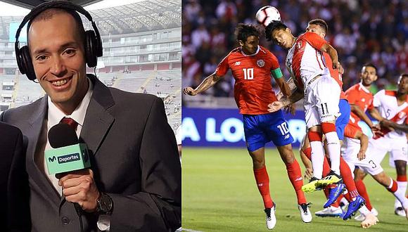 Perú vs. Costa Rica | José Carlos Armendariz será el narrador del amistoso en Movistar Deportes | VIDEO