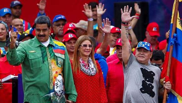 Crisis en Venezuela: Maradona y su polémico respaldo a Nicolás Maduro