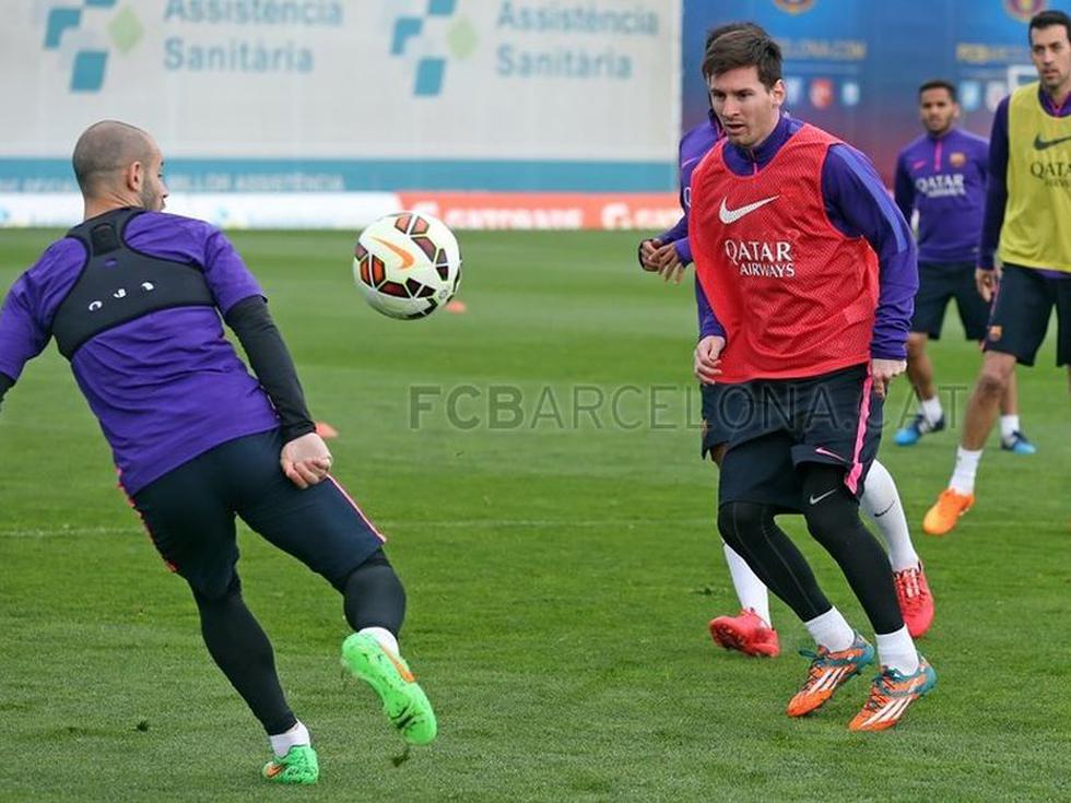 Barcelona: así fue el entrenamiento antes de jugar contra Celta de Vigo [FOTOS] 
