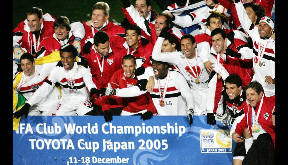 2005: Sao Paulo campeón tras vencer 1-0 a Liverpool. (Foto: AFP)