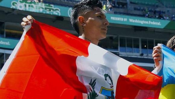 El saludo de la MLS por el aniversario de la Independencia del Perú. (Foto: Seattle Sounders)