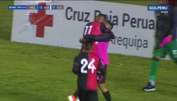 Melgar vs. Ayacucho FC: Jhonny Vidales puso el segundo para los 'Rojinegros' | VIDEO