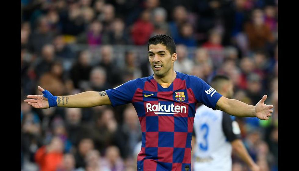 Luis Suárez (Ajax) juega actualmente en el FC Barcelona. (Foto: AFP)