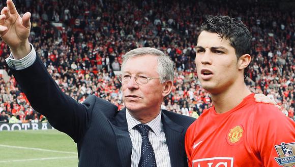 Cristiano Ronaldo recuerda una historia con Sir Alex Ferguson. (Foto: EFE)