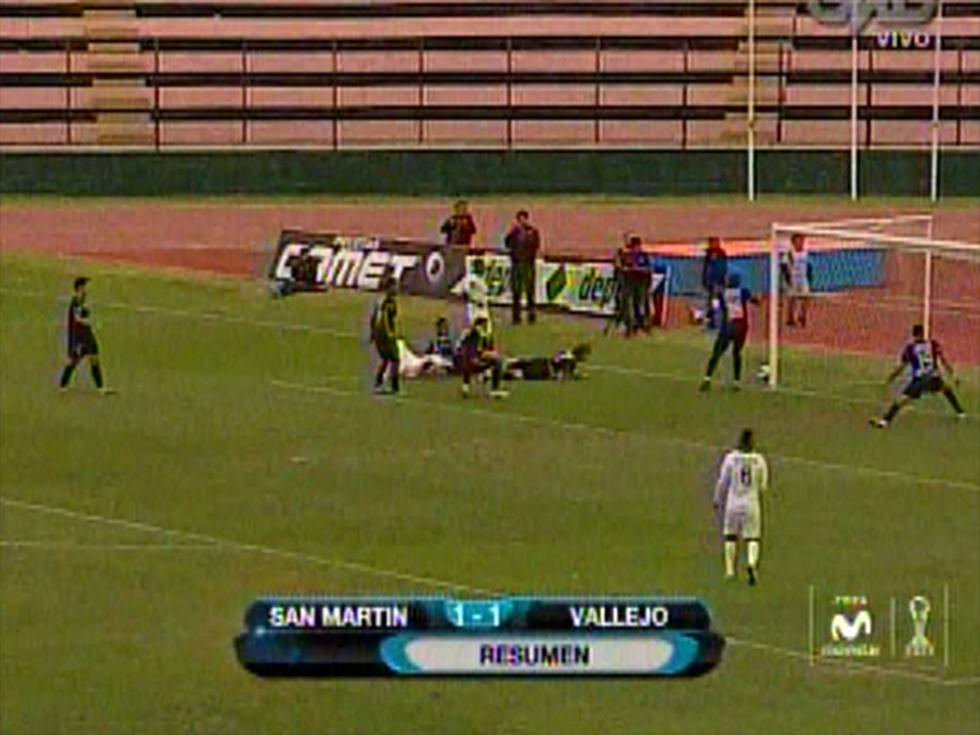 San Martín y César Vallejo empataron 1-1 en por la primera fecha del Apertura [VIDEO]