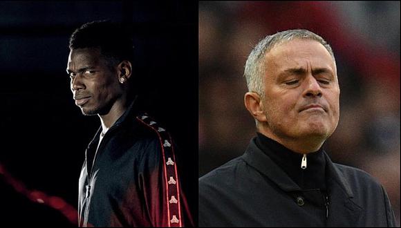 El polémico gesto de Paul Pogba tras el despido a José Mourinho
