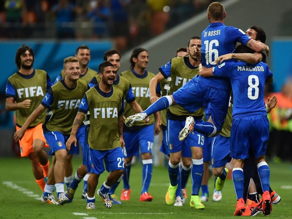 Mundial Brasil 2014: Italia le ganó 2-1 a Inglaterra en partidazo [VIDEO]