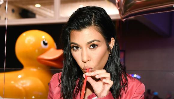 Kourtney Kardashian utilizó sus redes sociales para agradecer los mensajes y obsequios que recibió por su cumpleaños. (AFP).