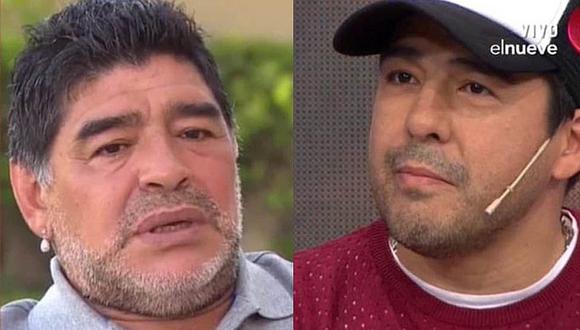 Diego Maradona llama "drogadicto" y "vago" a su sobrino [VIDEO]