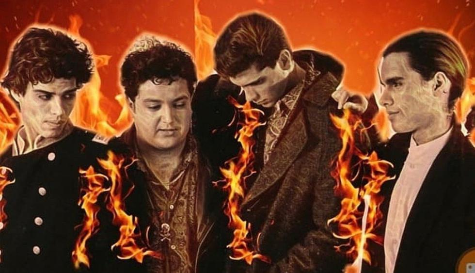 Christian Meier publica foto del recuentro de “Arena Hash” luego de 25 años   (Foto:@arturopomaroficial)