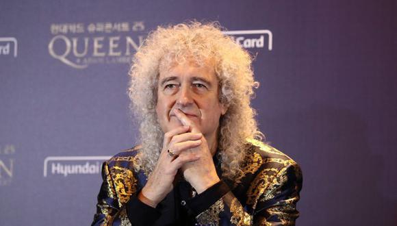 Brian May convoca un “casting” en TikTok para el musical de Queen en España. (Foto: AFP)